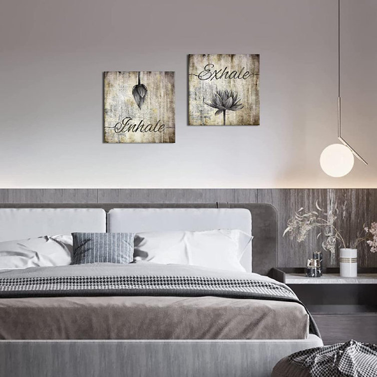 Trinx 2 Piece Wrapped Canvas Painting Set Wayfair